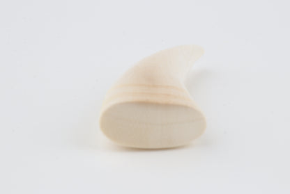 Carved mammoth ivory pendant