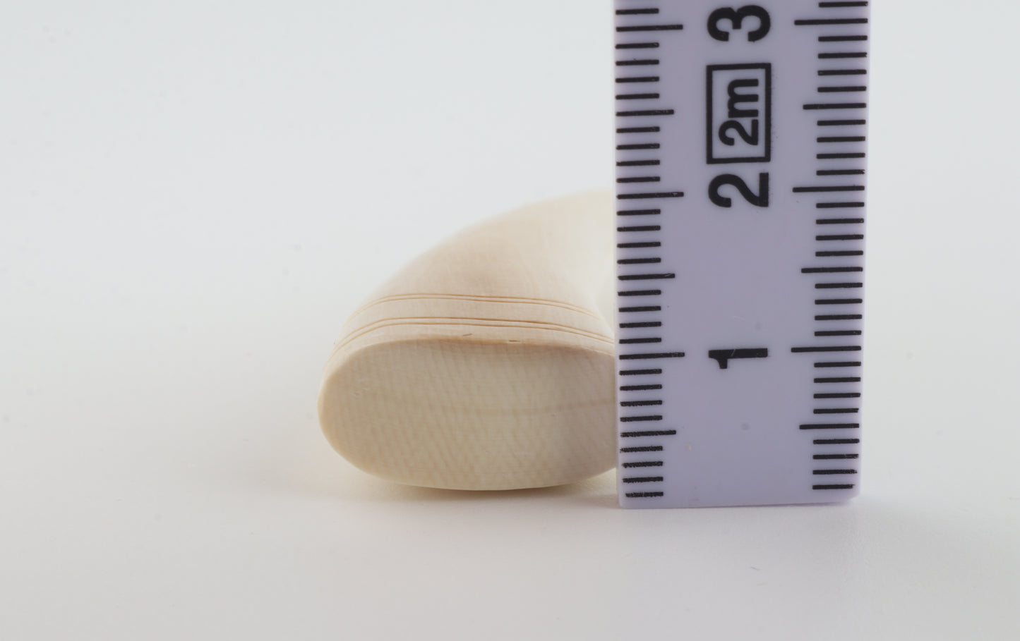 Carved mammoth ivory pendant