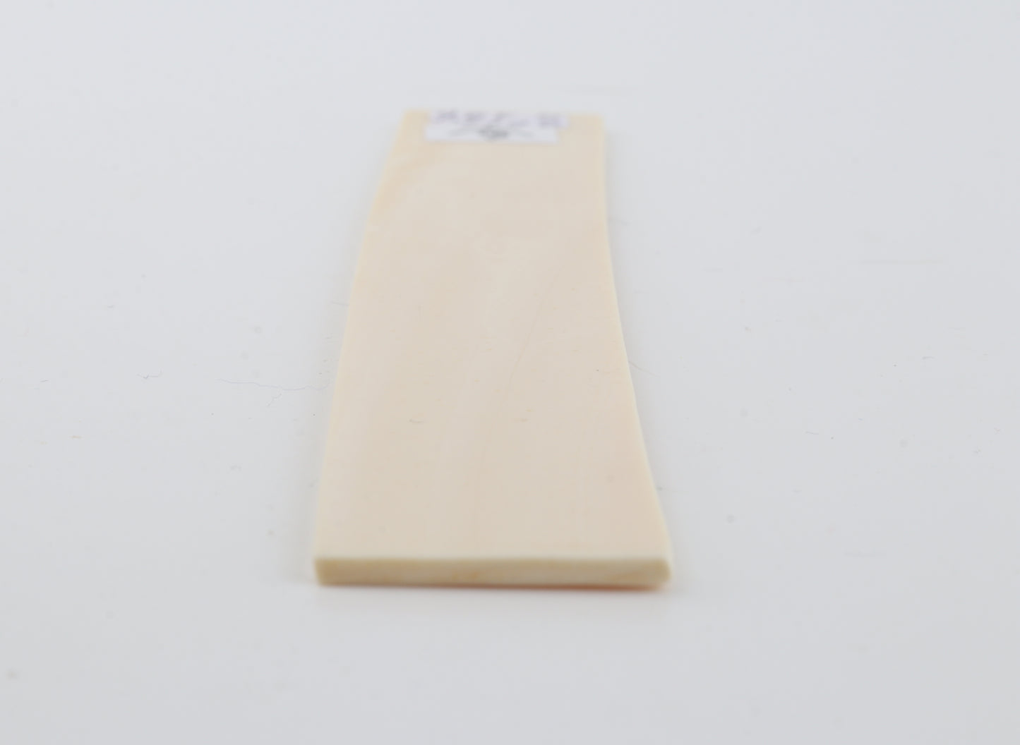 White mammoth ivory segment