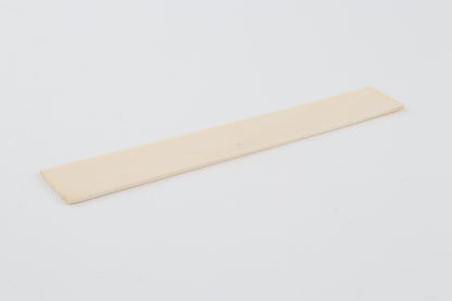 White mammoth ivory segment