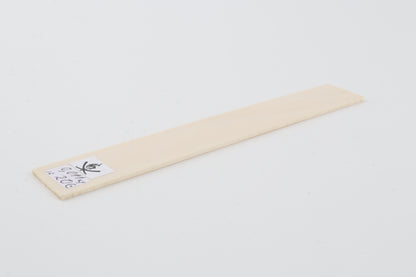 White mammoth ivory segment