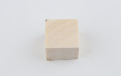 White mammoth ivory segment