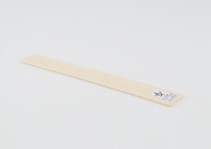 White mammoth ivory segment