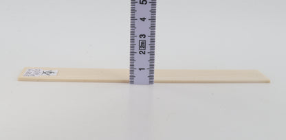 White mammoth ivory segment