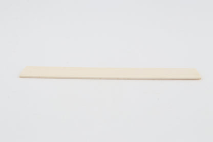 White mammoth ivory segment