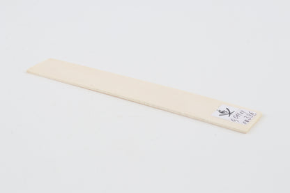 White mammoth ivory segment
