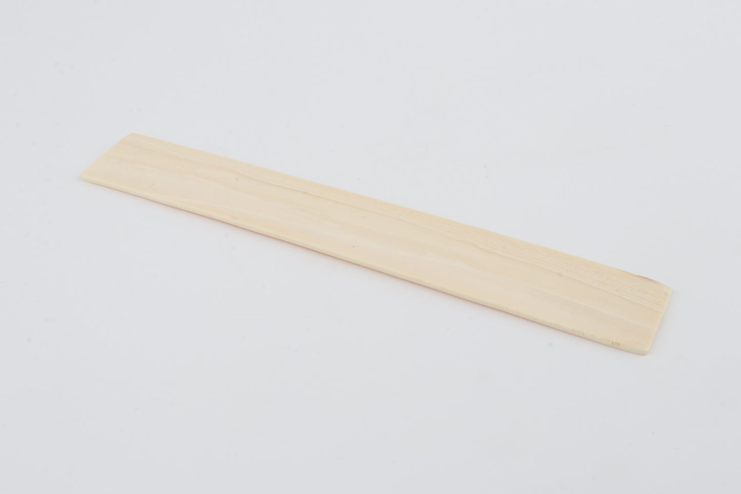 White mammoth ivory segment