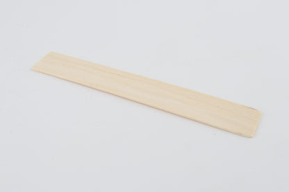 White mammoth ivory segment