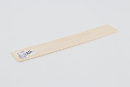 White mammoth ivory piece