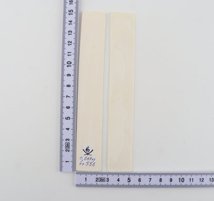 White mammoth ivory scales