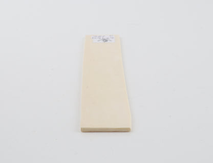 White mammoth ivory piece