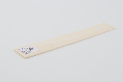 White mammoth ivory piece