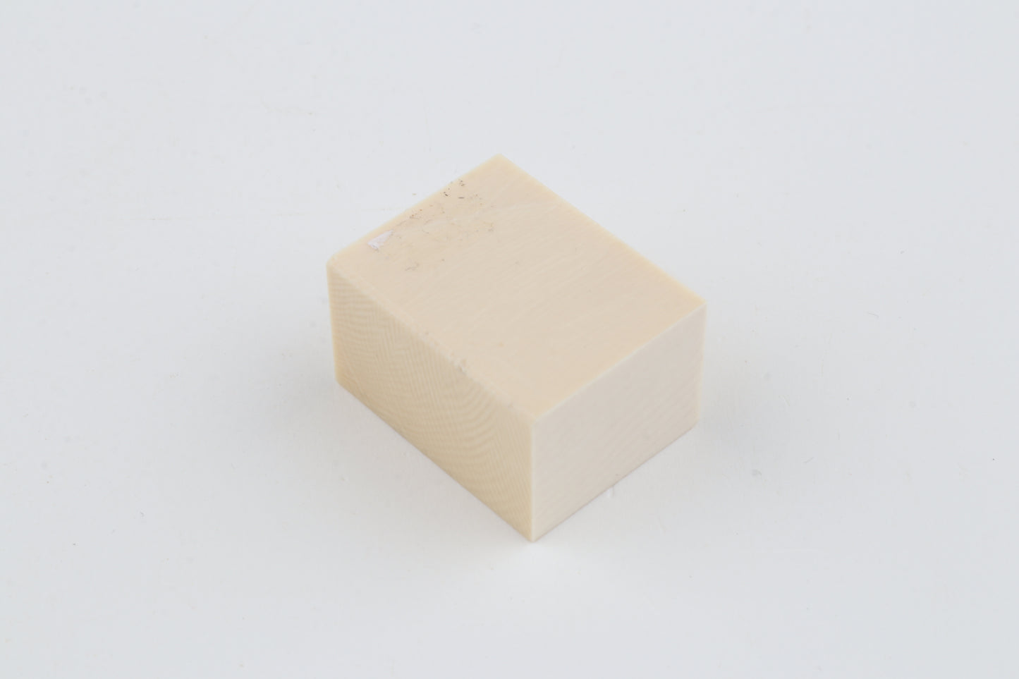 White mammoth ivory segment