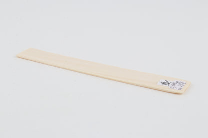 White mammoth ivory segment