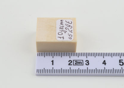 White mammoth ivory segment