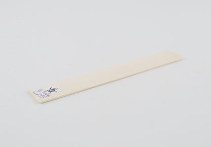White mammoth ivory segment