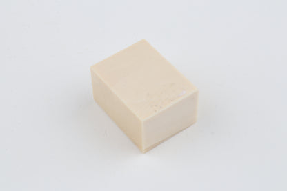 White mammoth ivory segment