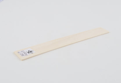 White mammoth ivory segment