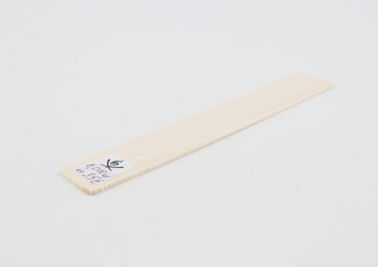 White mammoth ivory segment