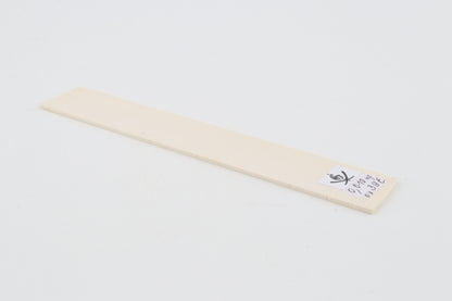White mammoth ivory segment