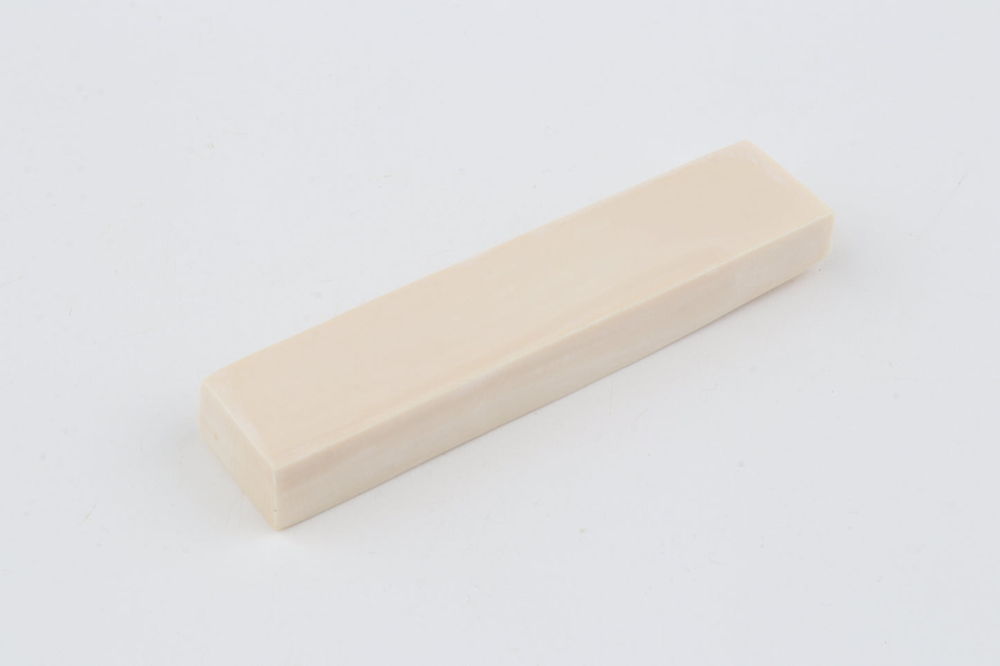 White mammoth ivory segment