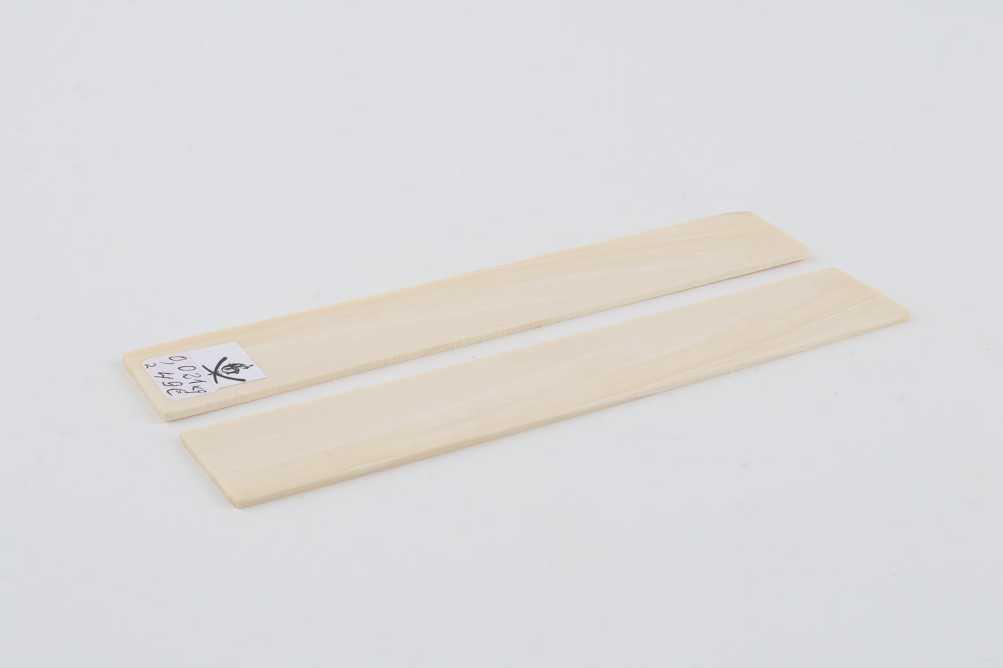 White mammoth ivory scales