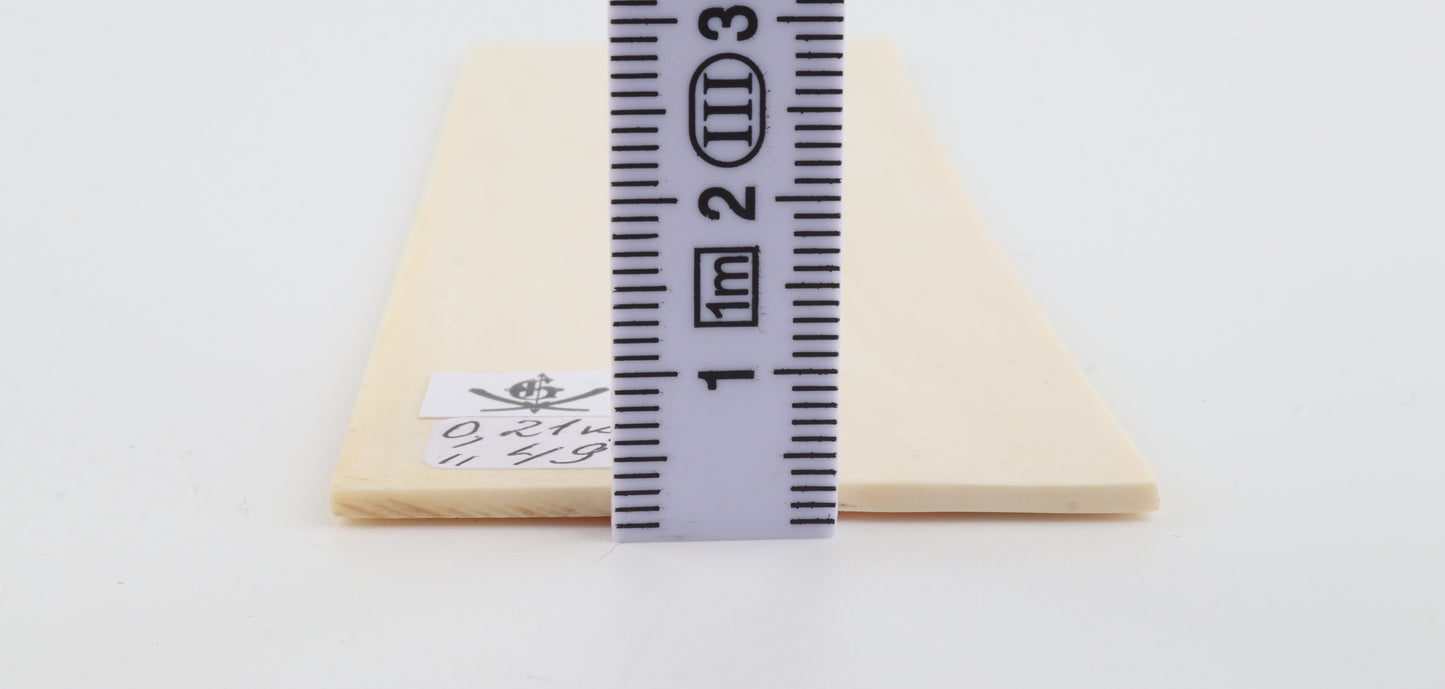 Natural mammoth ivory scales