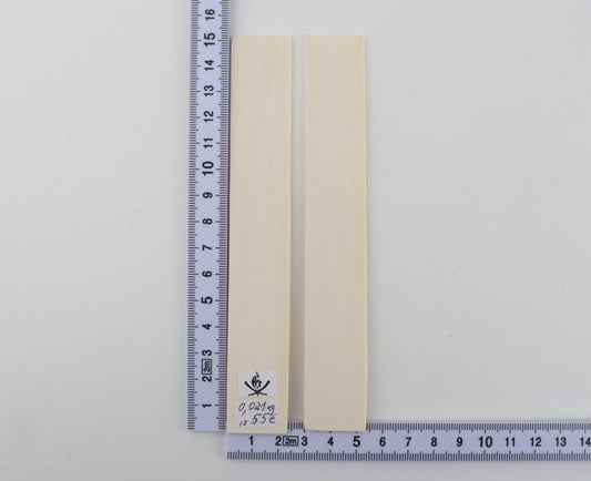 White mammoth ivory scales