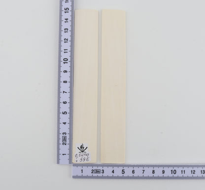 White mammoth ivory scales