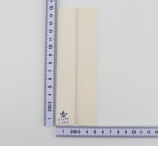White mammoth ivory scales