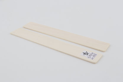 White mammoth ivory scales