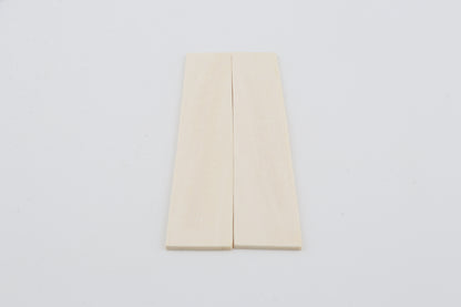 White natural mammoth ivory scales