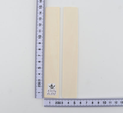 White mammoth ivory scales