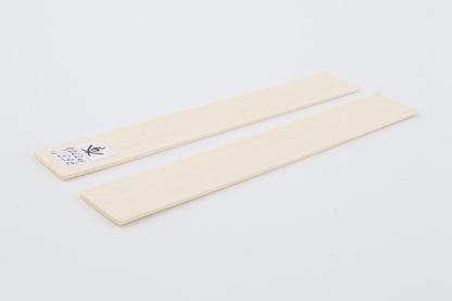 White mammoth ivory scales