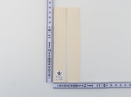 White mammoth ivory scales