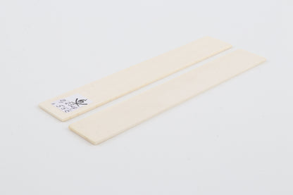 White mammoth ivory scales