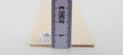 White mammoth ivory scales