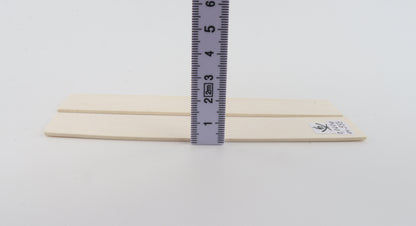 White mammoth ivory scales
