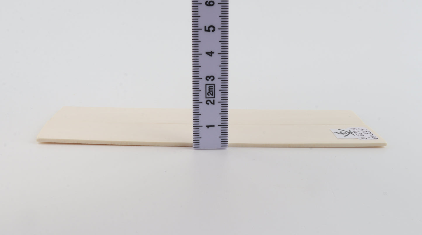 White mammoth ivory handles