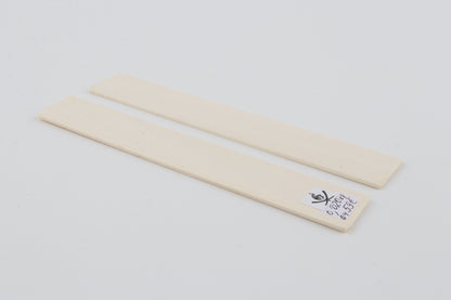 White mammoth ivory handles