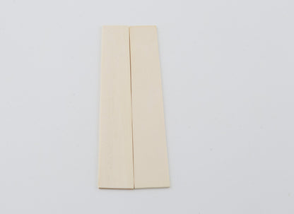 Natural mammoth ivory scales