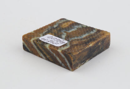 Stabilized mammoth molar piece
