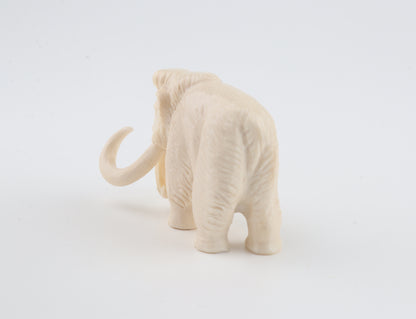 Carved woolly mammoth figurine