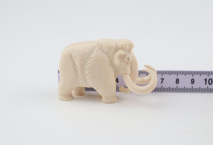 Carved woolly mammoth figurine