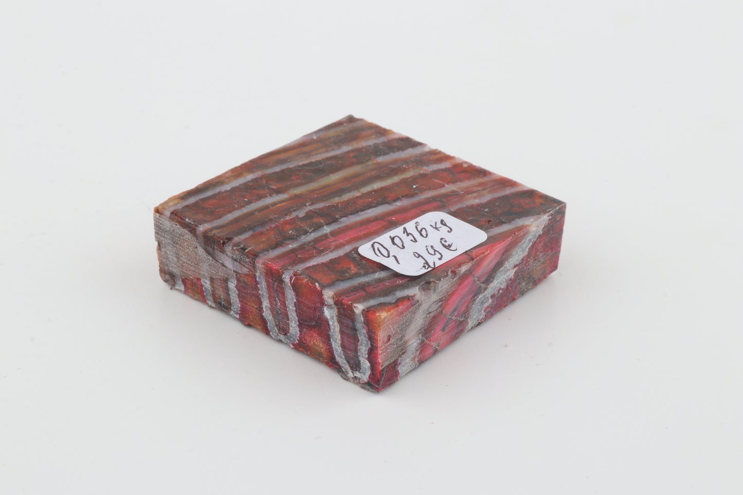 Stabilised mammoth molar piece