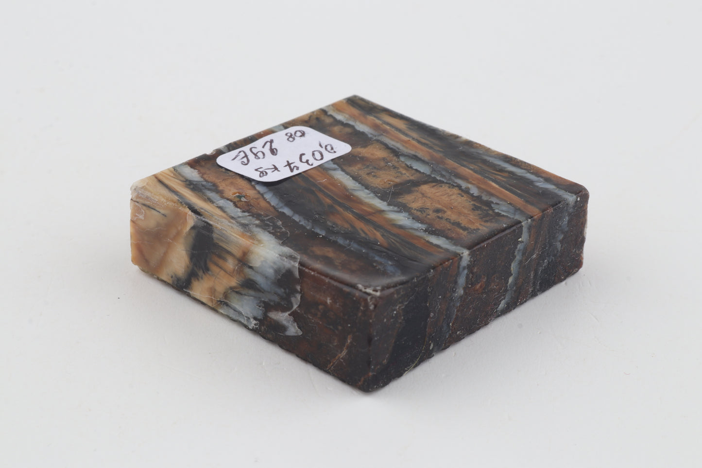 Stabilized mammoth molar piece