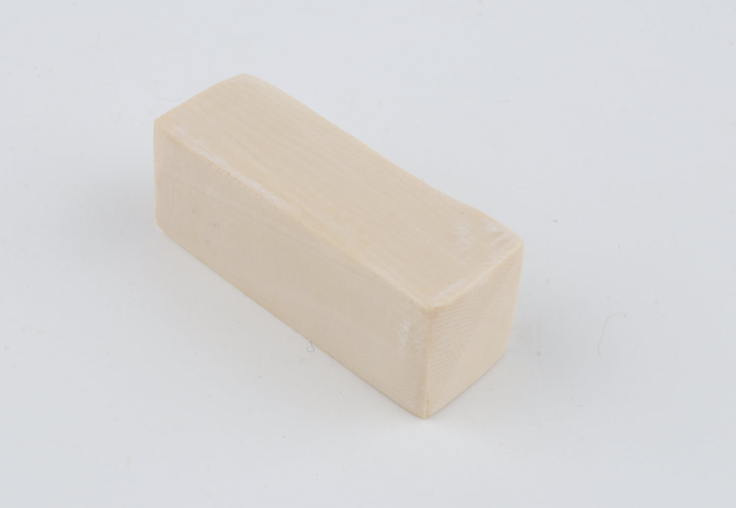 White mammoth ivory segment
