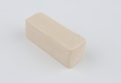 White mammoth ivory segment