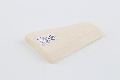 White mammoth ivory segment