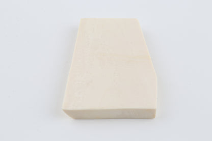 White mammoth ivory segment